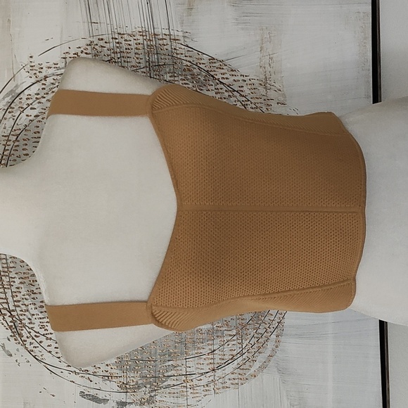 New House of Harlow Tan Crop Top Size M - Picture 1 of 9